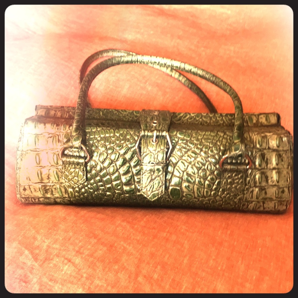 Green baguette style by Kenneth Cole.